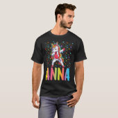 Dabende Eenhoorn Anna T-shirt (Voorkant volledig)