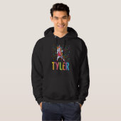 Dabende Eenhoorn Tyler Hoodie (Voorkant volledig)