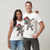 Dabende Hyena Grappig Schattig Dab Dans T-shirt (Unisex)