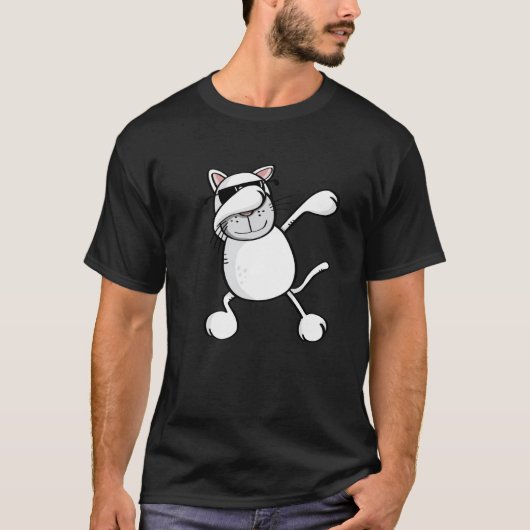 Dabende Kat Dab Dans Katten Voor Kat T-shirt (Voorkant)