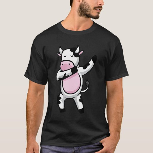 Dabende KOe - KALF Dab Dier s T-shirt (Voorkant)