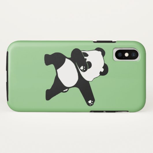 Dabende Panda Case-Mate iPhone Case (Achterkant (horizontaal))