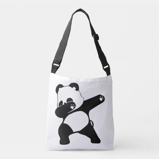 Dabende Panda  Crossbody Tas (Voorkant)