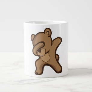 Dabende Panda, Grappige Panda dab dans  Grote Koffiekop