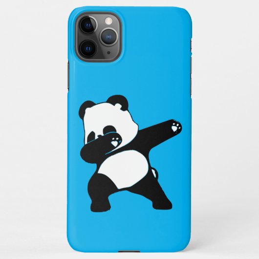Dabende Panda iPhone Hoesje (Achterkant)