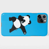 Dabende Panda iPhone Hoesje (Achterkant horizontaal)