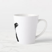 Dabende Panda  Latte Mok (Rechts)