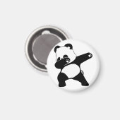 Dabende Panda  Magneet (Voorkant / Achterkant)