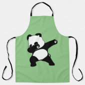 Dabende Panda  Schort (Voorkant)