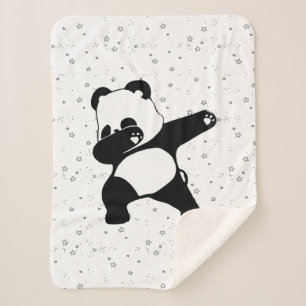 Dabende Panda  Sherpa Deken