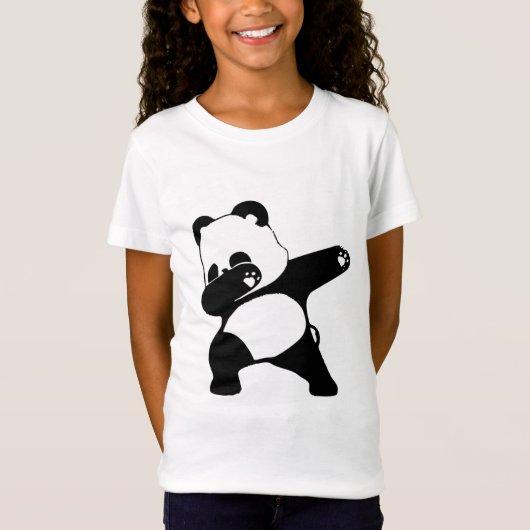 Dabende Panda  T-shirt (Voorkant)