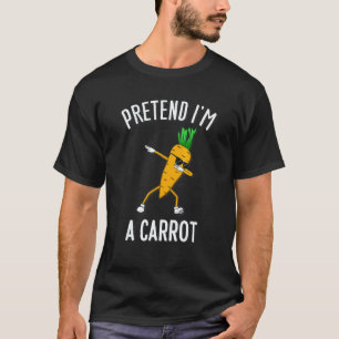 Dabende Wortel Groente Botanici Veganisten T-shirt