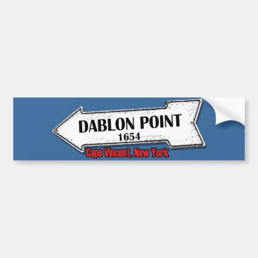 Dablon Point Sticker (Voorkant)