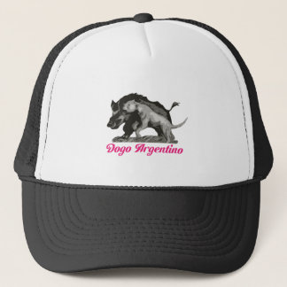 DACA Boar en Dogo in Roze Trucker Pet