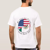 DACA DEFENDER in wit T-shirt (Achterkant)