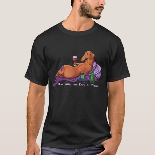Dacchus Dog of Wine T-shirt (Voorkant)