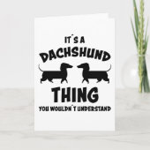 Dachhund Dog Sports Gezegde Dogs Dachshund Gift Kaart (Voorkant)