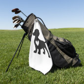 Dachond Golfhanddoek (Groen)