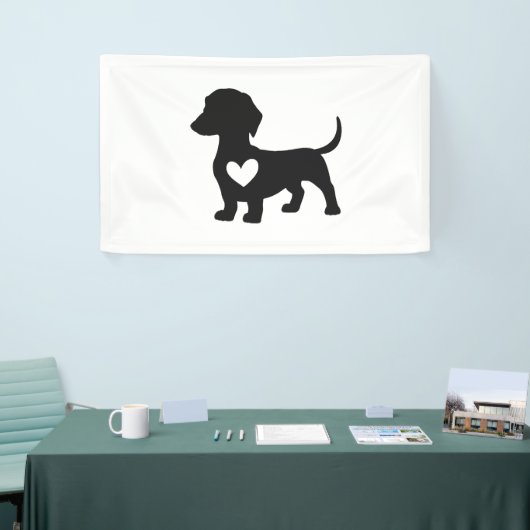 Dachond Spandoek (Beurs)