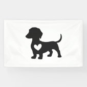 Dachond Spandoek (Horizontaal)