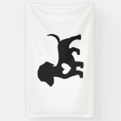 Dachond Spandoek (Verticaal)