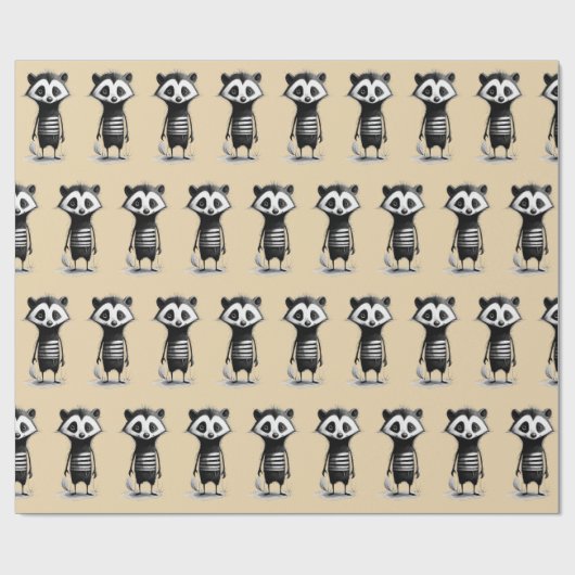 Dachs badger cadeaupapier (Vlak)