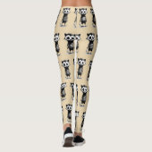 Dachs badger leggings (Achterkant)