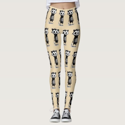 Dachs badger leggings (Voorkant)