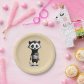 Dachs badger papieren bordje (Feest)