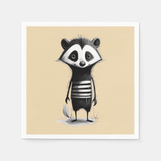 Dachs badger servet (Voorkant)