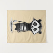 Dachs badger wandkleed (Voorkant (horizontaal))