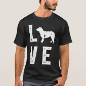 Dachsbracke Love  1 T-shirt (Voorkant)