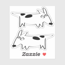 DachsBullTerrier Sticker