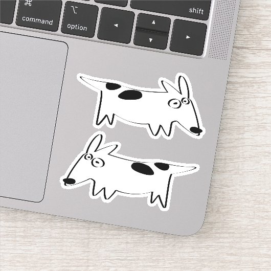 DachsBullTerrier Sticker (Detail)