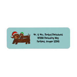 Dachshing all the Way Etiket