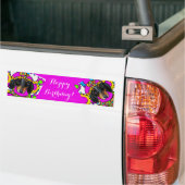 DACHSHOND BUMPERSTICKER (Op Truck)