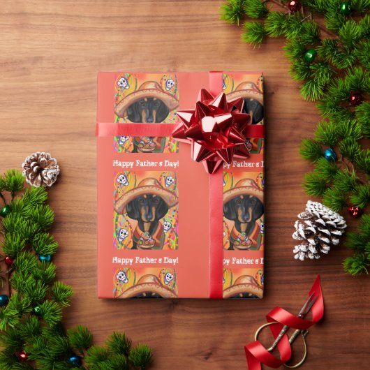 DACHSHOND      CADEAUPAPIER (Feestdagen Geschenken)