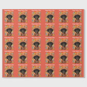 DACHSHOND      CADEAUPAPIER (Vlak)