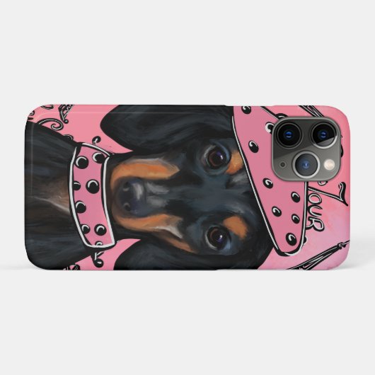 DACHSHOND      Case-Mate iPhone CASE (Achterkant (horizontaal))