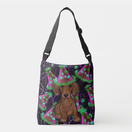 Dachshond Crossbody Tas (Voorkant)
