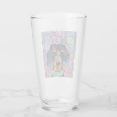 DACHSHOND  GLAS (Achterkant)