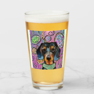 DACHSHOND GLAS
