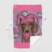 Dachshond Golfhanddoek (Insitu)