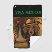 Dachshond Golfhanddoek (Insitu)