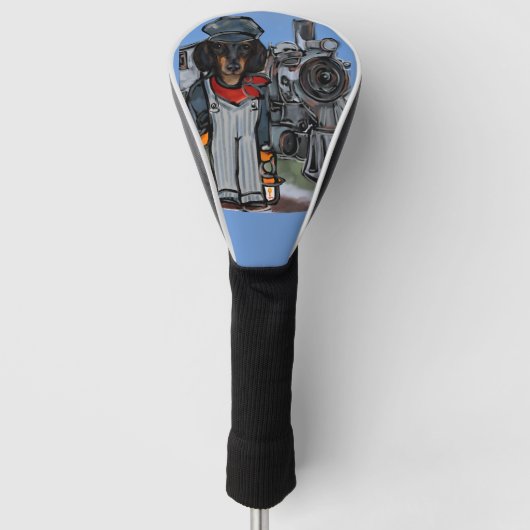 DACHSHOND GOLFHEADCOVER (Voorkant)