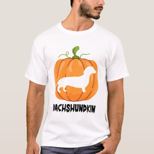 Dachshond Halloween hond T-shirt (Voorkant)