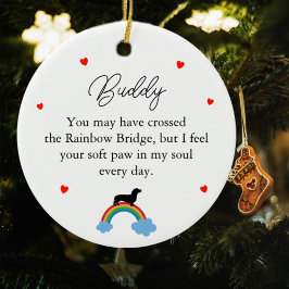 Dachshond Honden Custom Herdenking Keramisch Ornament