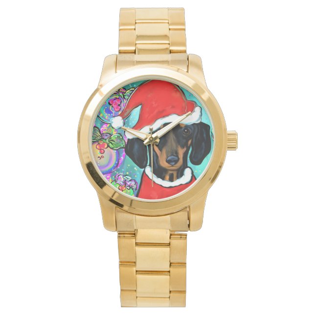 DACHSHOND HORLOGE (Voorkant)