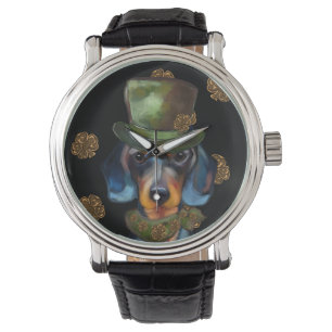 Dachshond horloge