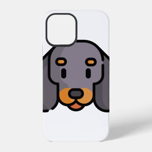 Dachshond iPhone Hoesje (Achterkant)